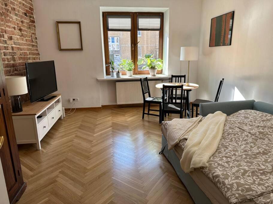 Ferienwohnung Stary Mokotow, Z Ogrodkiem Warschau Exterior foto