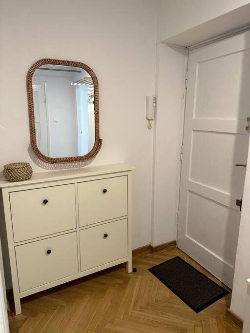 Ferienwohnung Stary Mokotow, Z Ogrodkiem Warschau Exterior foto